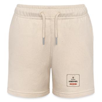 Bester Hundepapa – für Hundeliebhaber - Kinder Organic Joggingshorts Mini Bolter von Stanley/Stella - Natur - Vorne