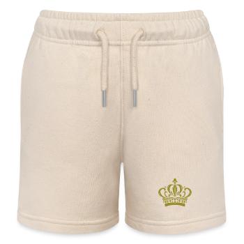 Couronne - Short de jogging enfant bio Stanley/Stella - écru doux - Devant