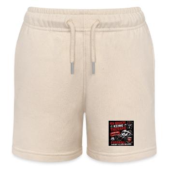 Ich brauche keine Therapie – Fußball - Kinder Organic Joggingshorts Mini Bolter von Stanley/Stella - Natur - Vorne