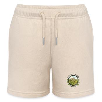 Rock of Cashel - Kids Organic Sweat Shorts by Stanley/Stella - soft Ecru - Front