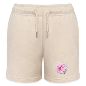Aesthetic_Pink_Rose_Dew_Drop_Gift_For_Mom - Short de jogging enfant bio Stanley/Stella - écru doux - Devant