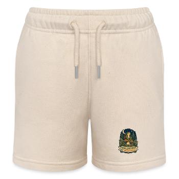 Waldkind mit WLAN-Pause - Kinder Organic Joggingshorts Mini Bolter von Stanley/Stella - Natur - Vorne