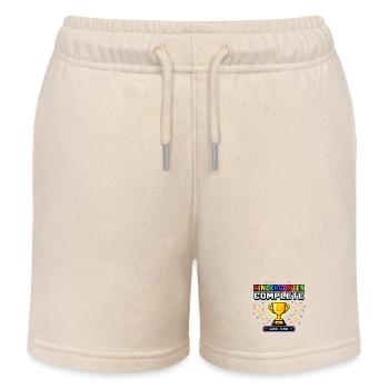 Kindergarten Complete Cup 8-Bit – Conception de jeux - Short de jogging enfant bio Stanley/Stella - écru doux - Devant