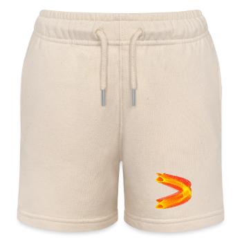 Golden Dynamics – Chaos Theory - Kids Organic Sweat Shorts by Stanley/Stella - soft Ecru - Front
