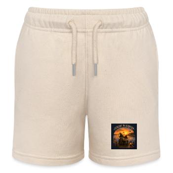 Verliebt in Schweden - Kinder Organic Joggingshorts Mini Bolter von Stanley/Stella - Natur - Vorne