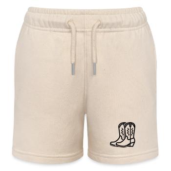 Stiefel - Kinder Organic Joggingshorts Mini Bolter von Stanley/Stella - Natur - Vorne