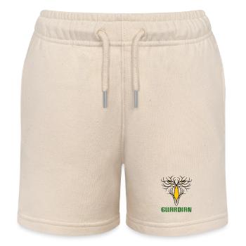 GUARDIAN - Stylisches Raubvogel - Design - Kinder Organic Joggingshorts Mini Bolter von Stanley/Stella - Natur - Vorne