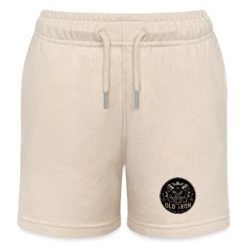 Old Iron Mechanische Legende - Kinder Organic Joggingshorts Mini Bolter von Stanley/Stella - Natur - Vorne