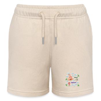 My ideas matter - Kinder Organic Joggingshorts Mini Bolter von Stanley/Stella - Natur - Vorne