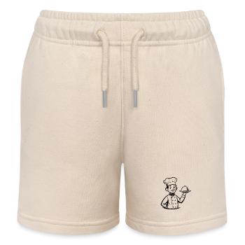 Chefkoch - Kinder Organic Joggingshorts Mini Bolter von Stanley/Stella - Natur - Vorne
