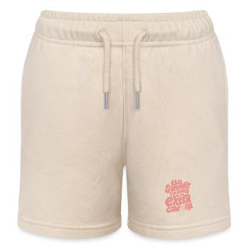 Diesen Sommer... - Kinder Organic Joggingshorts Mini Bolter von Stanley/Stella - Natur - Vorne