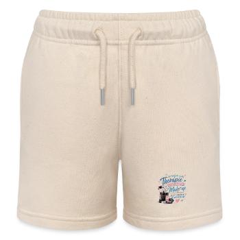 Ich brauche Make-up statt Therapie - Kinder Organic Joggingshorts Mini Bolter von Stanley/Stella - Natur - Vorne