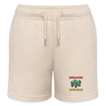Kleiner Balkon, große Wildnis - Kinder Organic Joggingshorts Mini Bolter von Stanley/Stella - Natur - Vorne