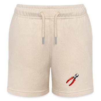 Pliers - Kids Organic Sweat Shorts by Stanley/Stella - soft Ecru - Front