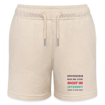 Apothekerin Nein das steht nicht im Internet - Kinder Organic Joggingshorts Mini Bolter von Stanley/Stella - Natur - Vorne