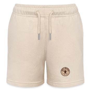 Grill Master Est Since Always – BBQ Grill - Kids Organic Sweat Shorts by Stanley/Stella - soft Ecru - Front