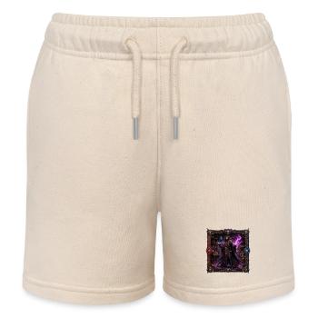 Warlock - Kids Organic Sweat Shorts by Stanley/Stella - soft Ecru - Front