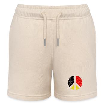 Germany Deutschland  - Kinder Organic Joggingshorts Mini Bolter von Stanley/Stella - Natur - Vorne