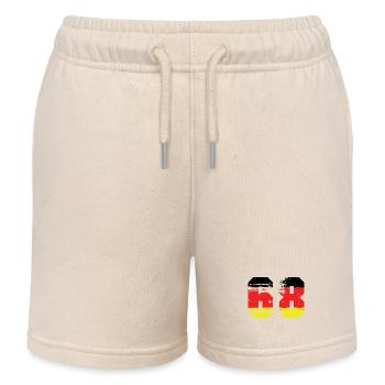 68 Zahl Deutschland Trikot - Kinder Organic Joggingshorts Mini Bolter von Stanley/Stella - Natur - Vorne