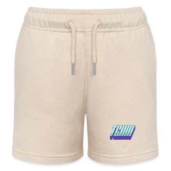 Team - Kids Organic Sweat Shorts by Stanley/Stella - soft Ecru - Front