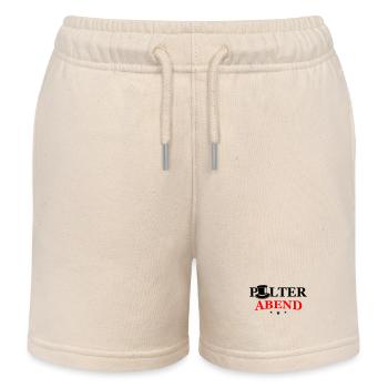 Bachelor Party Wedding Bachelor - Kids Organic Sweat Shorts by Stanley/Stella - soft Ecru - Front