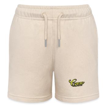Crew Design - Kids Organic Sweat Shorts by Stanley/Stella - soft Ecru - Front