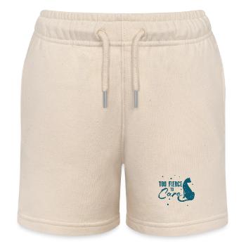 Tiger - Africa - Wilderness - Nature Conservation - Kids Organic Sweat Shorts by Stanley/Stella - soft Ecru - Front