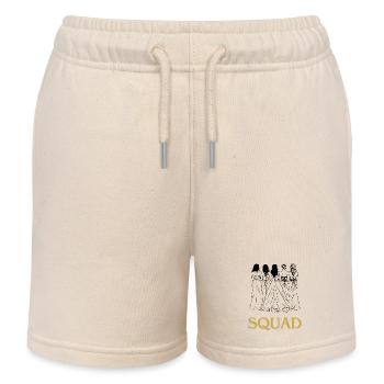 Jungesellinenabschied Squad - Kinder Organic Joggingshorts Mini Bolter von Stanley/Stella - Natur - Vorne