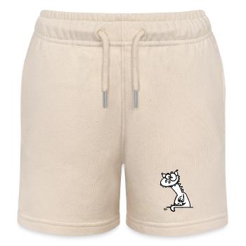 Der Drache - Kinder Organic Joggingshorts Mini Bolter von Stanley/Stella - Natur - Vorne