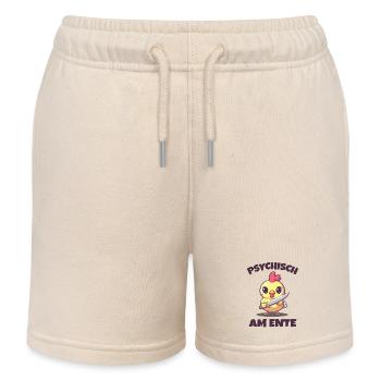 Psychisch am Ente - Kinder Organic Joggingshorts Mini Bolter von Stanley/Stella - Natur - Vorne