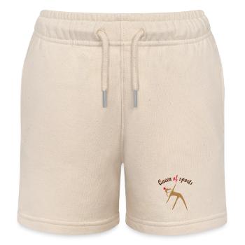 fitness - Kids Organic Sweat Shorts by Stanley/Stella - soft Ecru - Front