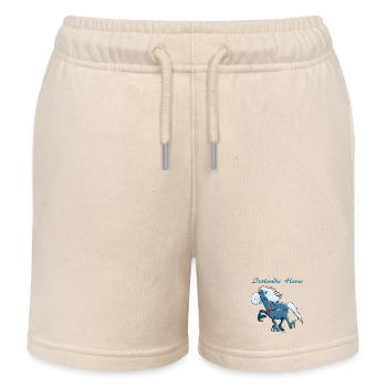 Pfiffiger Isländer - Kinder Organic Joggingshorts Mini Bolter von Stanley/Stella - Natur - Vorne