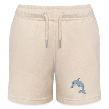 delphin - Kinder Organic Joggingshorts Mini Bolter von Stanley/Stella - Natur - Vorne