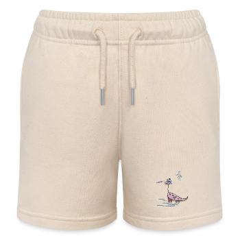 ahoi, maritim - Kinder Organic Joggingshorts Mini Bolter von Stanley/Stella - Natur - Vorne