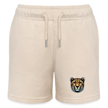 Gepard - Kinder Organic Joggingshorts Mini Bolter von Stanley/Stella - Natur - Vorne
