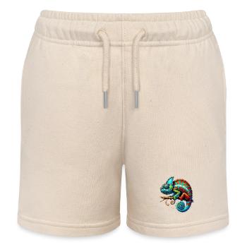 Chameleon - Kids Organic Sweat Shorts by Stanley/Stella - soft Ecru - Front