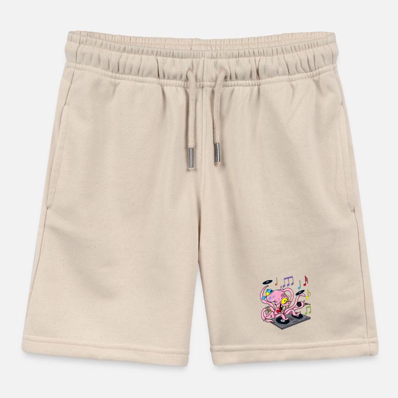 Pieuvre deejay Short de jogging enfant bio Stanley/Stella