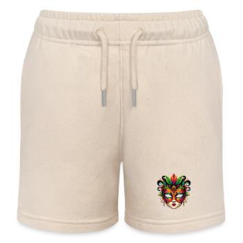Karnevalsmaske in Venedig - Kinder Organic Joggingshorts Mini Bolter von Stanley/Stella - Natur - Vorne
