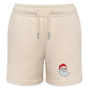 Weihnachtsmann - Kinder Organic Joggingshorts Mini Bolter von Stanley/Stella - Natur - Vorne
