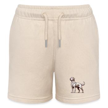 Labrador - Kinder Organic Joggingshorts Mini Bolter von Stanley/Stella - Natur - Vorne