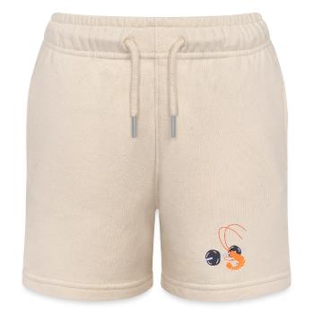 Bodybuilding sallle shrimp - Kids Organic Sweat Shorts by Stanley/Stella - soft Ecru - Front