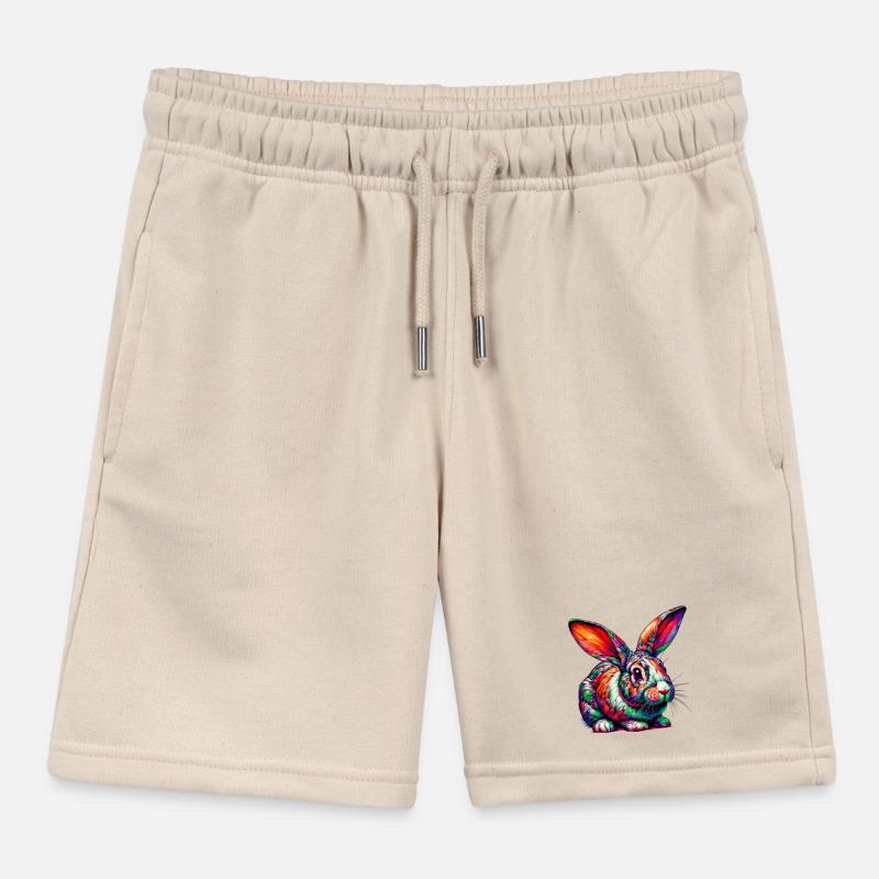 Rabbit Kids Organic Sweat Shorts by Stanley/Stella