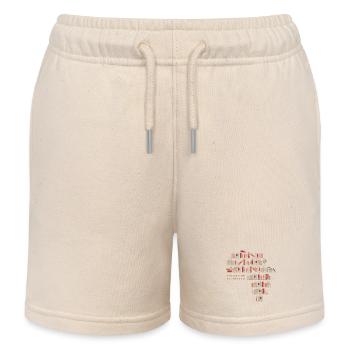 Black History Month - Kinder Organic Joggingshorts Mini Bolter von Stanley/Stella - Natur - Vorne