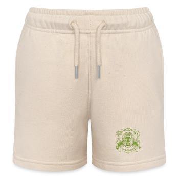 gants de boxe Lion Boxer - Short de jogging enfant bio Stanley/Stella - écru doux - Devant