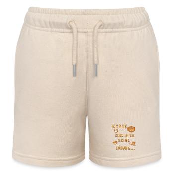 Les cookies ne sont pas non plus une solution - Short de jogging enfant bio Stanley/Stella - écru doux - Devant
