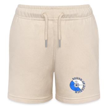 Sound_of_Zuerich - Kids Organic Sweat Shorts by Stanley/Stella - soft Ecru - Front