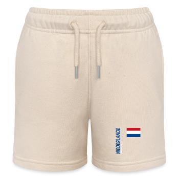Arnhem - Kinder Organic Joggingshorts Mini Bolter von Stanley/Stella - Natur - Vorne