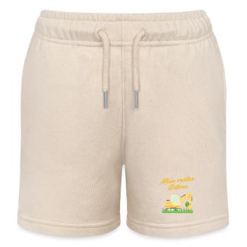 My First Easter – Bagger Baby & Kids Shirt - Kids Organic Sweat Shorts by Stanley/Stella - soft Ecru - Front