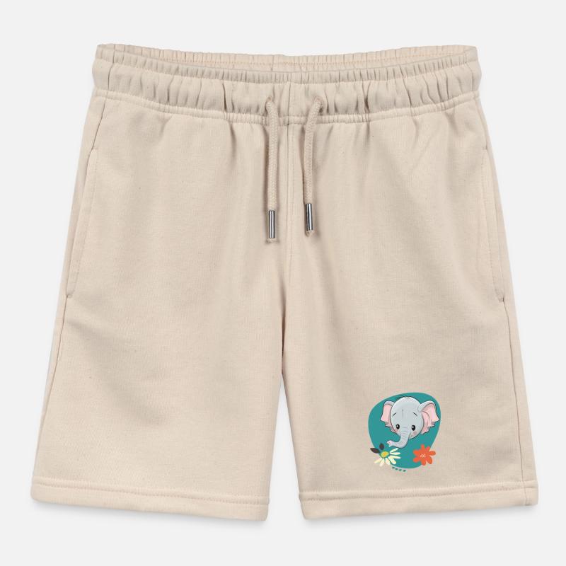 Éléphant Short de jogging enfant bio Stanley/Stella