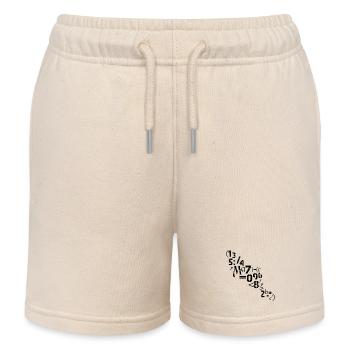 Mathematiker Lehrer Zahlen Zeichen Analyst  - Kinder Organic Joggingshorts Mini Bolter von Stanley/Stella - Natur - Vorne